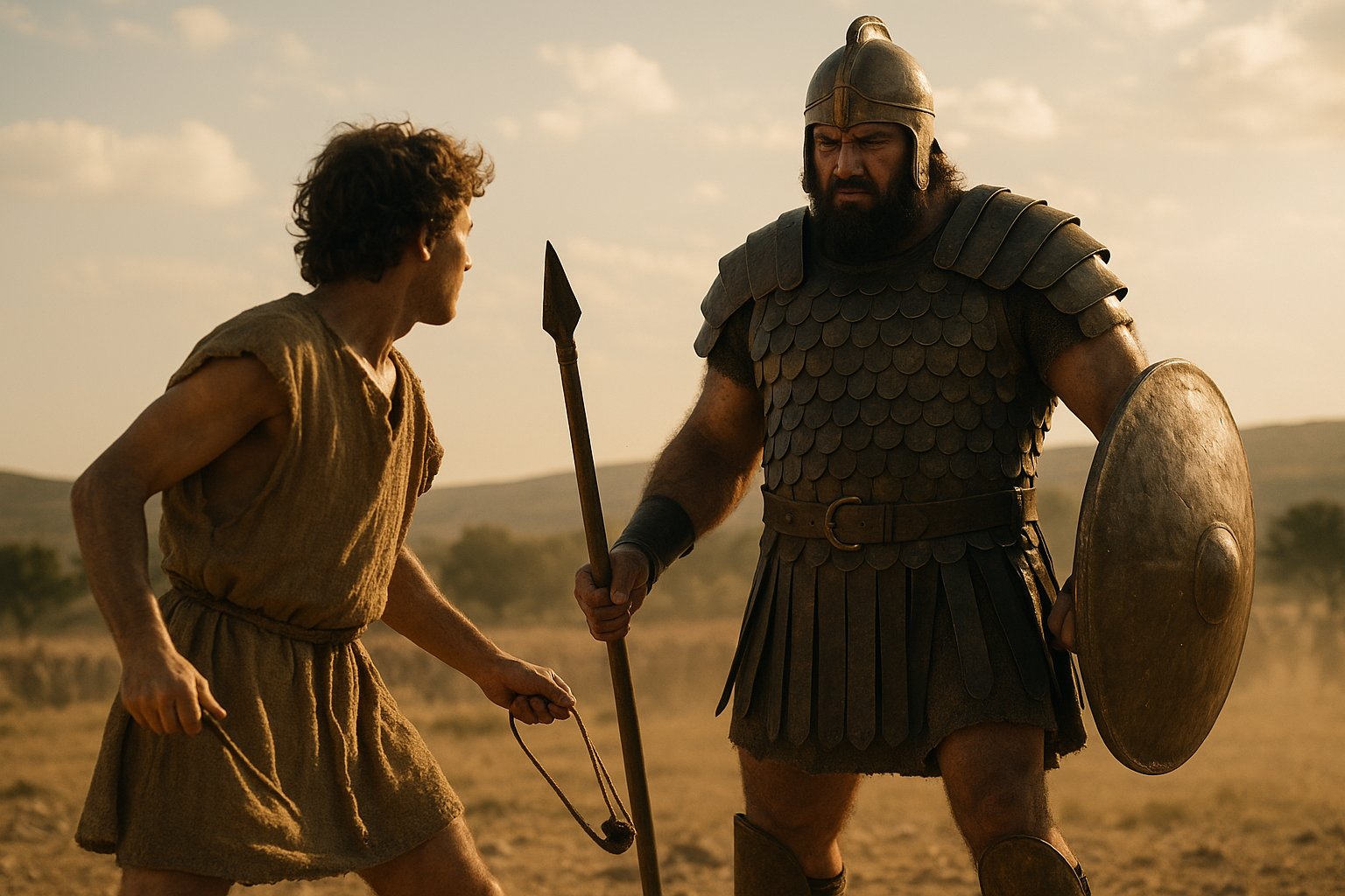 The story of David and Goliath: faith, courage, and triumph over fear. Read the biblical account and its timeless lessons.